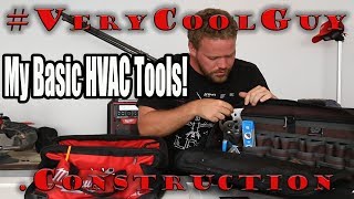 HVAC Tools For Beginners  My HVAC Tool Bag Setup [upl. by Naut312]