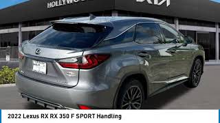 2022 Lexus RX near me HollywoodPembroke PinesDavieFort Lauderdale FL C350375 C350375 [upl. by Acimad]