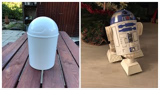 Star Wars DIY R2D2 prullenbakje [upl. by Ardekan]