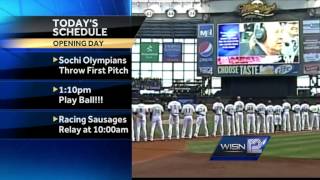 Todays Opening Day schedule [upl. by Ralaigh]