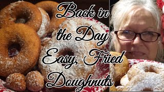 Old Fashioned No Yeast Donuts  Easy Brings back memories [upl. by Blaise730]