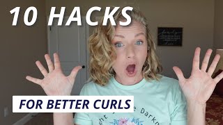 10 Hacks For Instantly Better Wavy Curly Hair [upl. by Yam450]