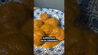 Albóndigas en salsa de verduras 🔥 [upl. by Airlee581]