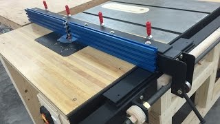 Router Table Fence for Table Saw [upl. by Quiteris]