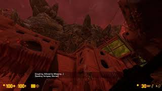 Black Mesa  Revolver Ironsights Bug  Interloper A Village Crash [upl. by Hsirrehc]