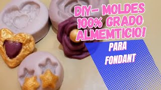 Moldes de Silicona para fondantMoldes CaserosMoldes de Silicona [upl. by Kcirdahc378]