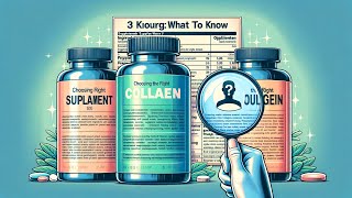 Choosing the Right Collagen Supplement What to Know [upl. by Anayk27]