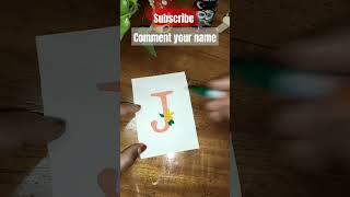 Letter design ideayoutube short [upl. by Chad]