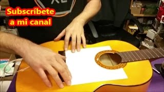 TUT Cómo poner un golpeador a una guitarra TIPS [upl. by Eberhart654]