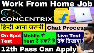 Online Jobs at Home  Concentrix  Typing Job  Work From Home Jobs  12th Pass Job  Job  Jobs [upl. by Akira]