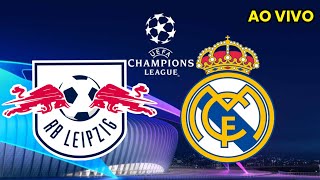 RB LEIPZIG x REAL MADRID AO VIVO  CHAMPIONS LEAGUE OITAVAS COM IMAGENS NO PS5  EA SPORTS FC 24 [upl. by Nair80]