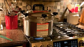 Test Running a Brand New All American Pressure Canner 915 [upl. by Anemolif807]