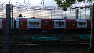 Victoria Line 2009TS 11034 entering Northumberland Park [upl. by Anahsit]