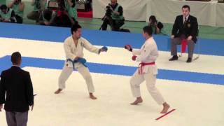 39th AllJapan Karate Championships 2011 The third round4 [upl. by Sidwell991]