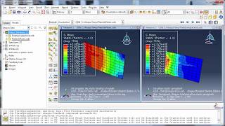 7c Modeling Plasticity  Restart Analysis  Part 2 of 2 with audio [upl. by Louie]