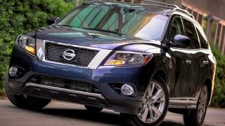 2015 Nissan Pathfinder Platinum Start Up and Review 35 L V6 [upl. by Johanna480]