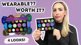 DANESSA MYRICKS LIGHTWORK VOL 4 TRANCENDENCE ✨ WEARABLE  Review Swatches 4 Tutorials [upl. by Ande]