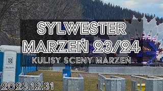 🔴Zakopane SYLWESTER MARZEŃ 2023 zwiedzamy scenę tuż przed rozpoczęciem imprezy 20231231 AMSR [upl. by Bornstein]