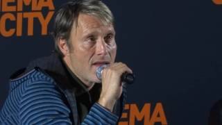 Mads Mikkelsen Interview 19112016 Cinema City Arkadia Warsaw Poland part2 [upl. by Cohl149]