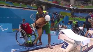 Swimming  Mens 50m Breaststroke  SB2 Heat 2  Rio 2016 Paralympic Games [upl. by Gelasius]