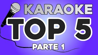 Los MEJORES KARAOKES  Parte 1 [upl. by Elva]