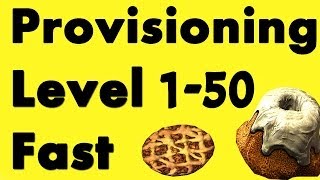 Provisioning Level 1 50 Fast Guide The Elder Scrolls Online ESO Tutorial [upl. by Kristie292]