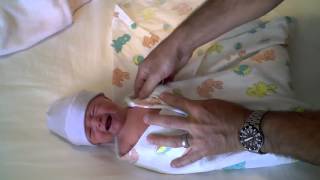 How to adorably swaddle your newborn baby [upl. by Cassie208]