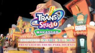 TRANS STUDIO MAKASSAR  KIDSTUDIO CARTOON CITY BGM [upl. by Anirhtak]