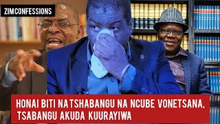 Honai Biti Na Tshabangu Na Ncube Vonetsana Tsabangu Akuda Kuurayiwa [upl. by Aix]