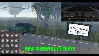 NEW GREENVILLE UPDATE CARS TRAILERS WATERPARK [upl. by Hardunn441]