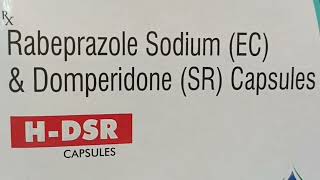 H dsr capsule uses in hindi  h dsr capsule price  hdsr capsule dose  tablet acidity [upl. by Ahsocin292]