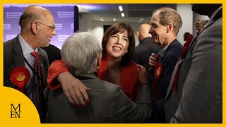 Senior Labour figure Lucy Powell holds Manchester Central [upl. by Grega]