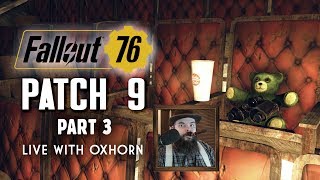 Patch 9 Part 3  Morgantown Airport Update Camp Adams Event  Fallout 76 [upl. by Nelleoj]