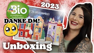 DANKE dm  😮‍💨 Dm BIO Adventskalender 2023  24 Türchen UNBOXING [upl. by Thia]