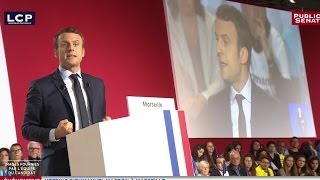 REPLAY INTEGRAL Meeting dEmmanuel Macron à Marseille  Evénement 01042017 [upl. by Nitsirt]