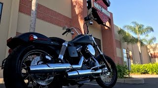 2017 HarleyDavidson Dyna Street Bob FXDB│Review amp Test Ride│All the Details [upl. by Gall]