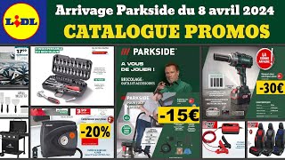 arrivage LIDL Parkside du lundi 8 avril 2024 ✅ catalogue promo 🔥 Silvercrest Auto Moto UltimateSpeed [upl. by Joycelin]