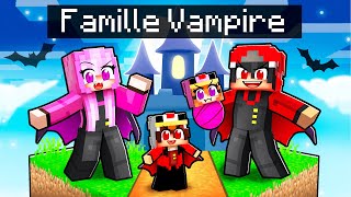 Adopté par une FAMILLE de VAMPIRE sur Minecraft [upl. by Lyman226]