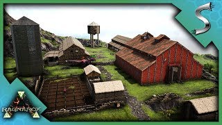 A TOUR OF EVERY OUTPOST THE ULTIMATE WORLD TOUR  Ark RAGNAROK DLC Gameplay S3E100 [upl. by Lebiram575]