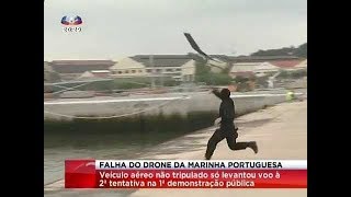 Falha do Drone da Marinha Portuguesa [upl. by Tur]