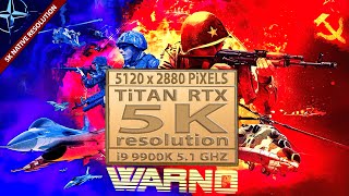 Warno gameplay 5K video resolution  Warno in 5120 x 2880 pixels  Titan RTX  5K  Warno 10 vs 10 [upl. by Irbmac]