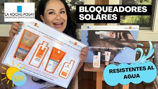 Unboxing PR de La Roche Posay Nuevos bloqueadores solares Anthelios resistentes al agua [upl. by Cecilio95]