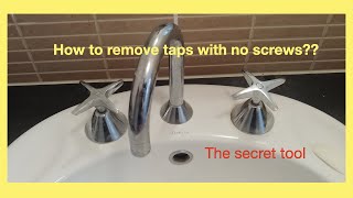 How to remove a Tap with NO Screw the Secret Tool [upl. by Nat]