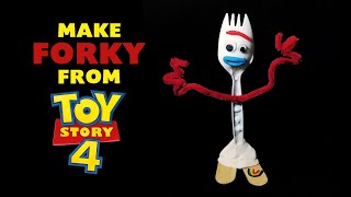 How To Make Forky From Toy Story 4 [upl. by Lladnew]