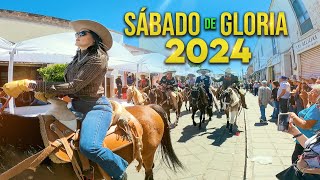 SABADO DE GLORIA JEREZ 2024   CABALGATA [upl. by Aivatnwahs]