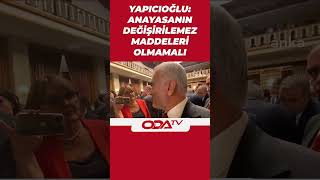 HÜDAPAR Genel Başkanı Zekeriya Yapıcıoğlundan Anayasa açıklaması shorts [upl. by Ycrep]