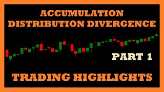 Accumulation Distribution Divergence D1 Strategy  Part 1  Trading Highlights [upl. by Atirac]