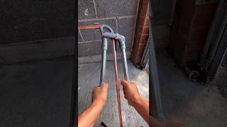 Level Up Your Plumbing Game Soldering a 180 Degree Copper Pipe Bend diy plumber asmr shorts [upl. by Idac]