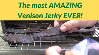 The most AMAZING Venison deer Jerky EVER Beef Jerky recipe too [upl. by Eisak]