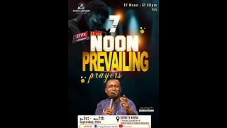 WELCOME TO NOON PREVAILING PRAYER DAY 5 WITH EVANG SUNDAY OKAFOR DIVINITY TV [upl. by Ynatsed]